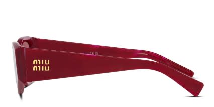Miu Miu MU06YS Universal Fit Multicolor , Purple , Red glasses - Multicolor / Purple / Red - Side View