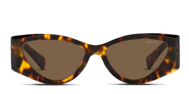Miu Miu MU06YS Universal Fit Bronze , Brown , Tortoise