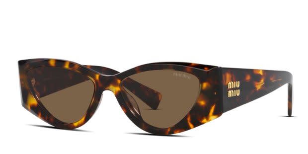 Miu Miu MU06YS Universal Fit Bronze , Brown , Tortoise