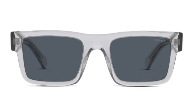 PRADA ビスチェ グレー Prada PR19WS Clear , Gray Prescription Sunglasses - 50% Off Lenses