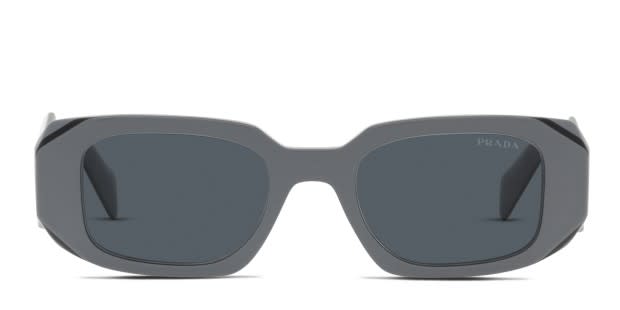 Prada Sunglasses PR17WS Black Prada PR 17WS S (49 - 20) with Grey lenses and Black frame  main image 4