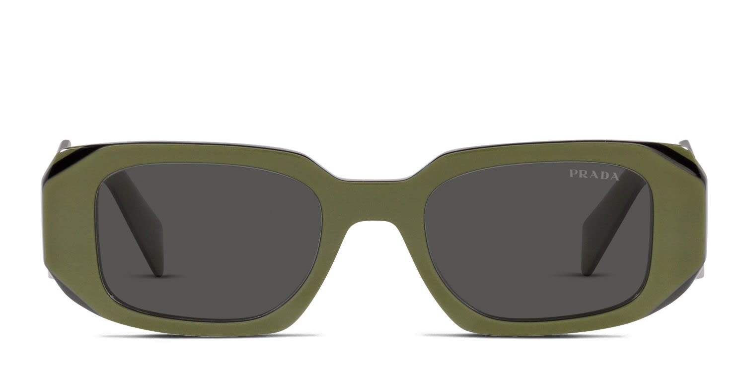 Prada PR17WS Black , Gray glasses - Black / Gray - Frontal View