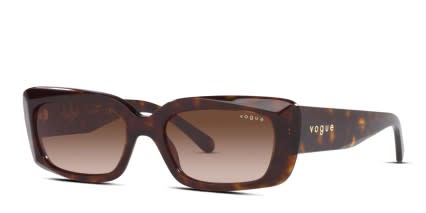 Hailey x Vogue VO5440S Brown, Tortoise glasses - Brown / Tortoise - Angle View