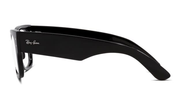 メガネ・老眼鏡 rayban  case only Ray-Ban RX0840V Mega Wayfarer Black Eyeglasses | Includes FREE Rx