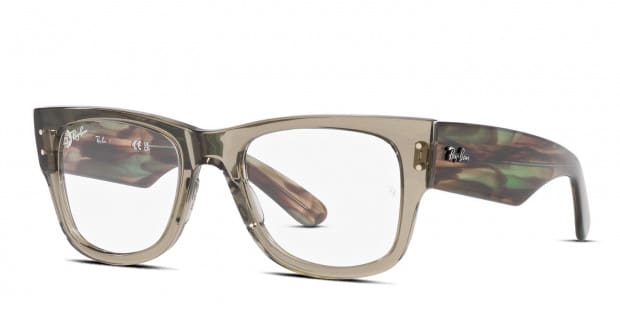 Ray Ban RX0840V Mega Wayfarer Clear Green Eyeglasses Includes