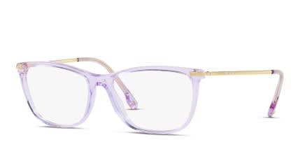 Versace VE3274B Clear, Pink glasses - Clear / Pink - Angle View