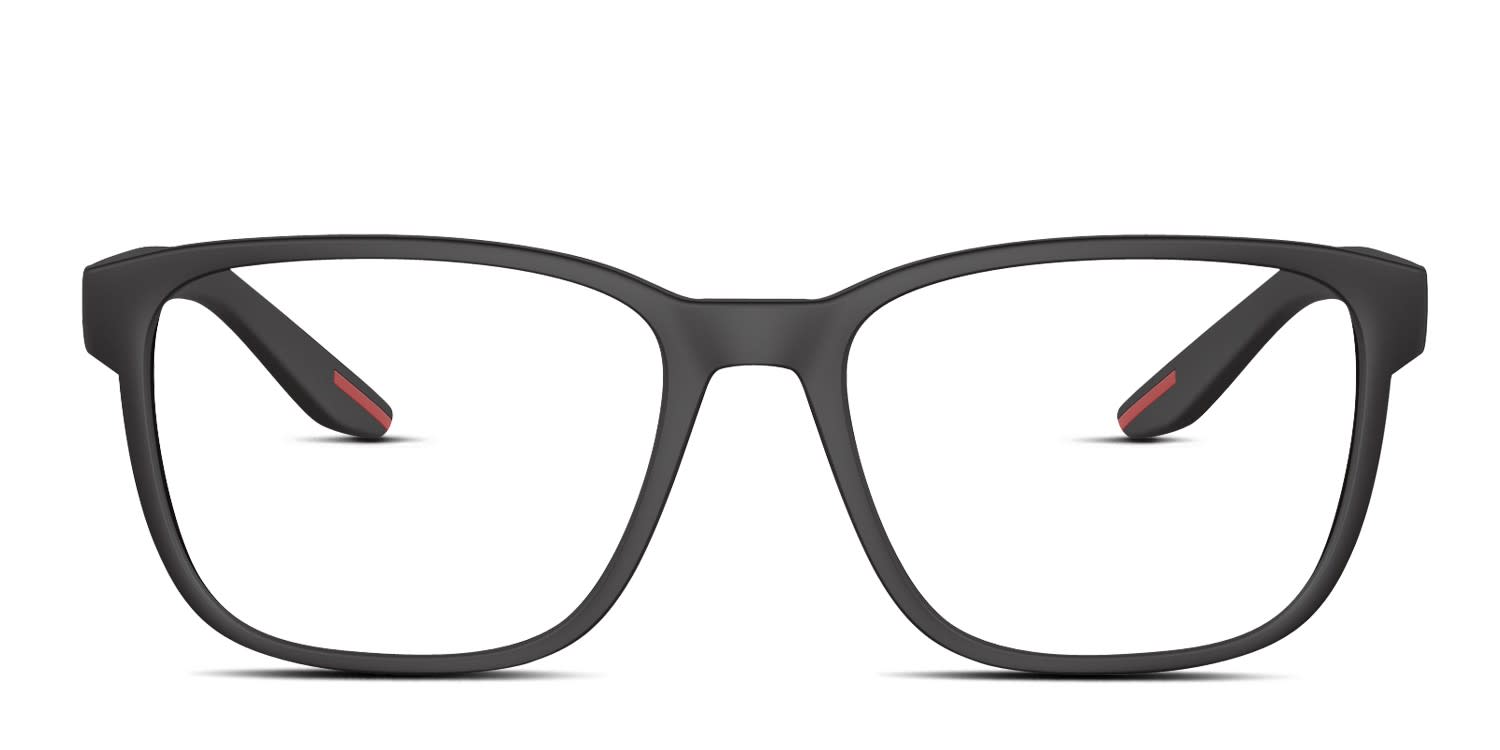 Prada Linea Rossa PS06PV Black, Gray glasses - Black / Gray - Frontal View