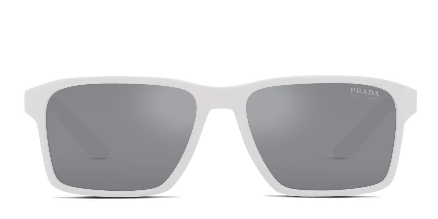 Costa Del Mar 6S9009 Tuna Alley white frame with blue mirrored