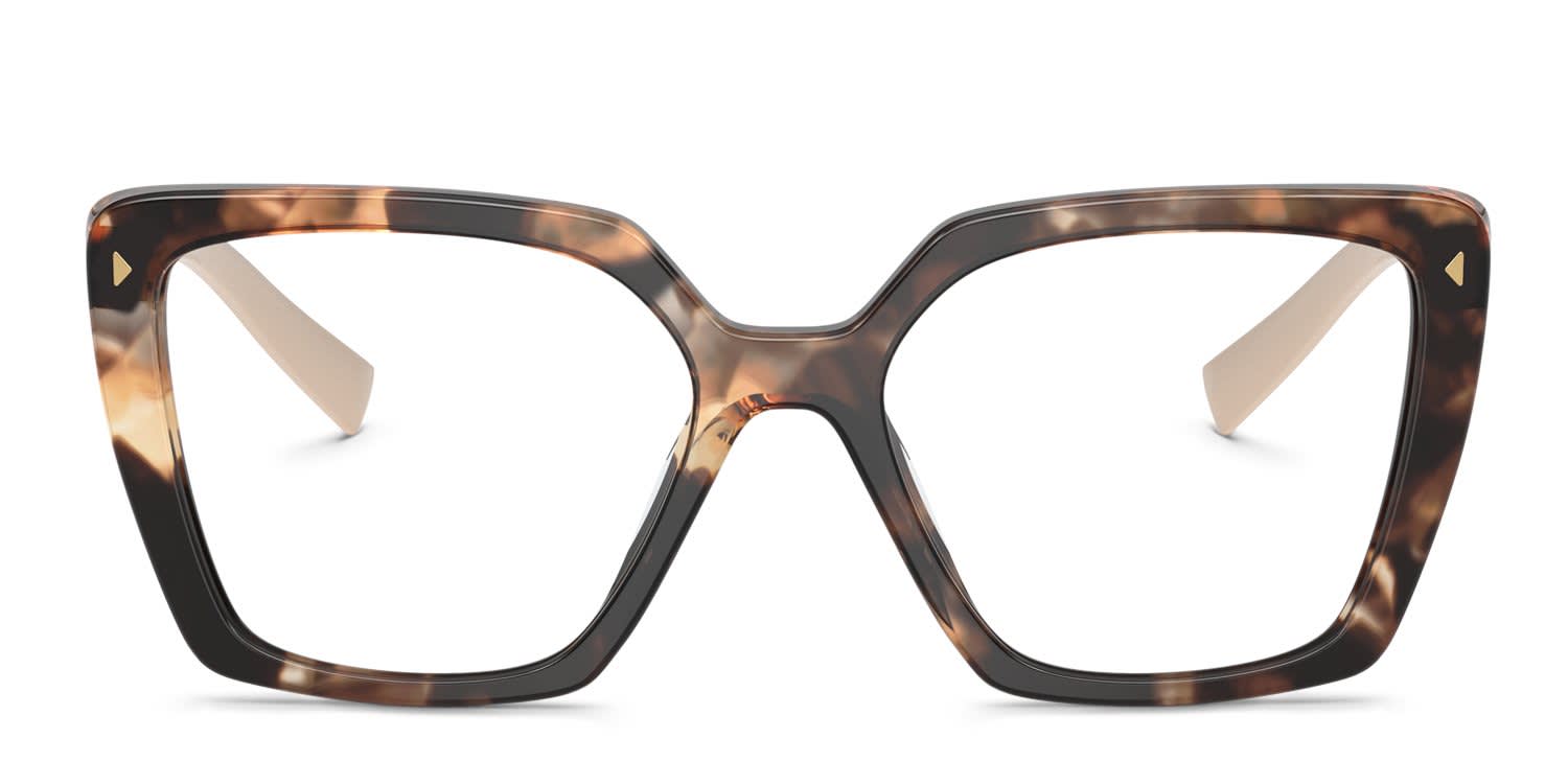 Prada PR16ZV Tortoise glasses - Tortoise - Frontal View