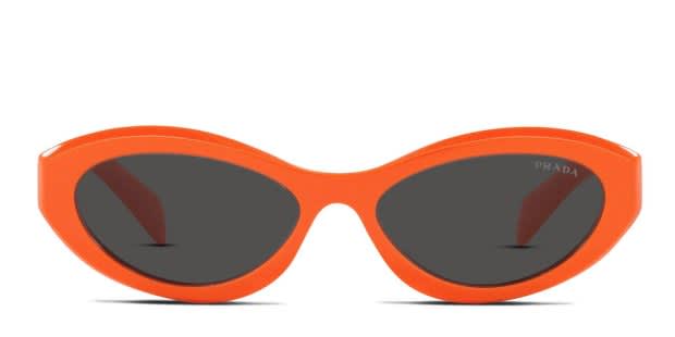 Prada PR26ZS Orange Prescription Sunglasses - 50% Off Lenses