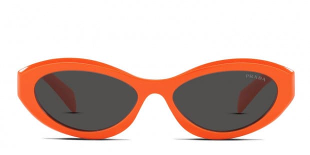 Orange prada glasses hot sale