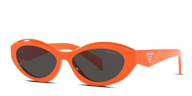 PRADA メタリックディスクミュール オレンジ Prada PR 26ZS 12L08Z Sunglasses - US