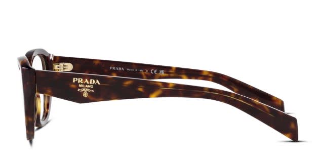 Prada PR21ZV Tortoise Eyeglasses | Includes FREE Rx Lenses