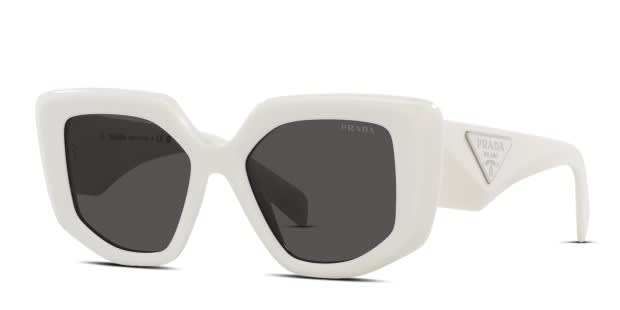 Prada glasses white shop