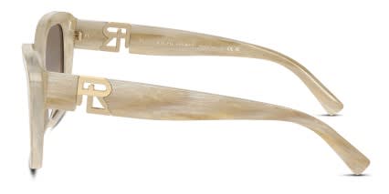 Ralph Lauren RL8216U The Isabel Brown, Gray, Gold glasses - Brown / Gray / Gold - Side View