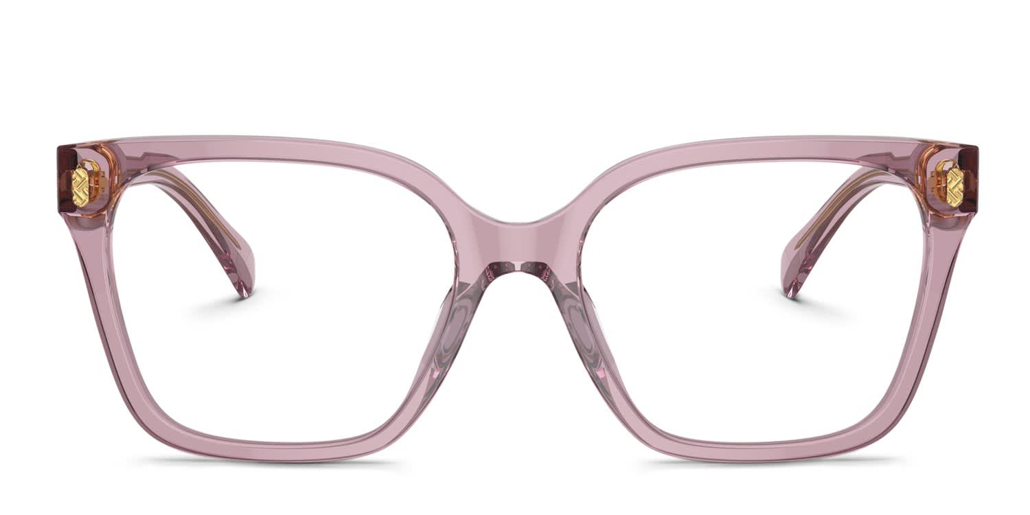 Ralph Lauren RA7158U Clear, Purple glasses - Clear / Purple - Frontal View