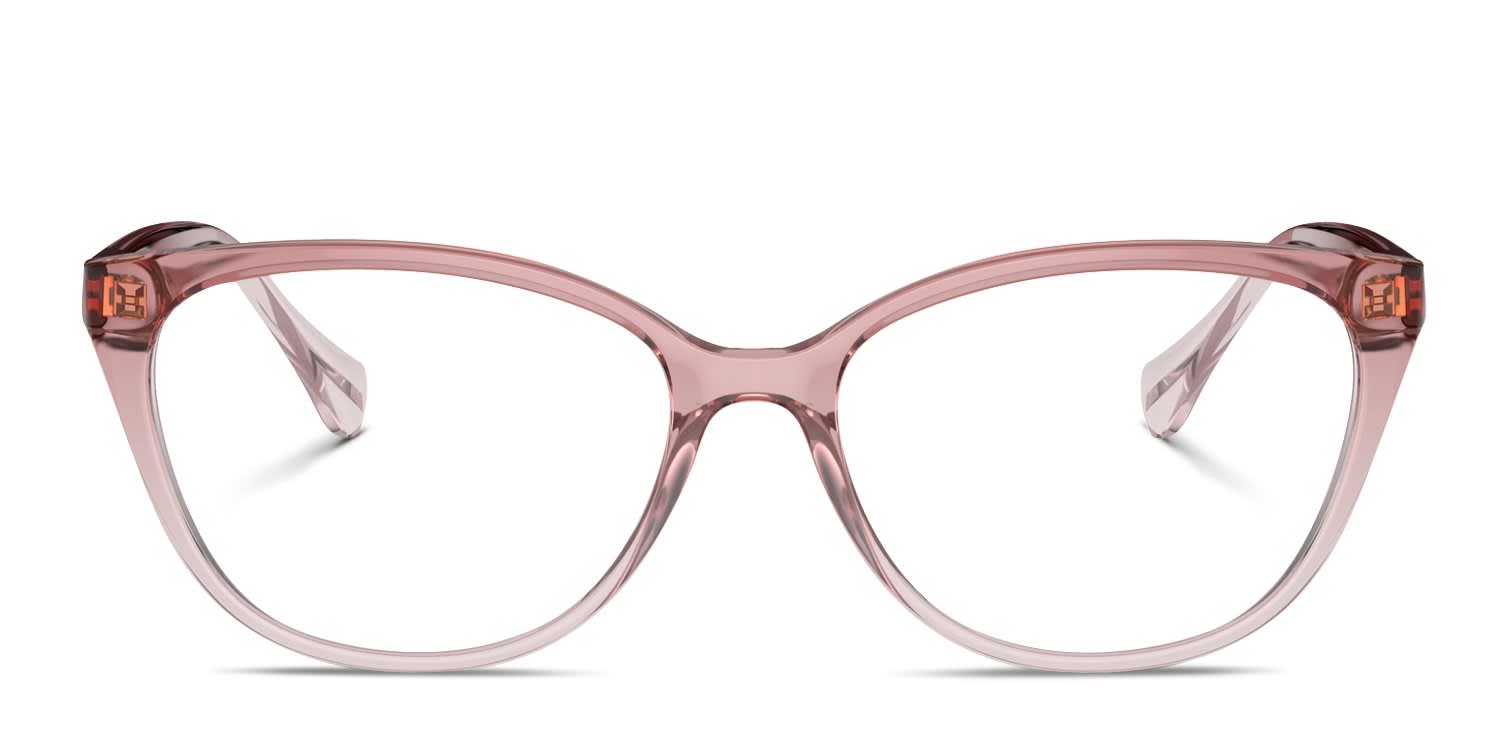 Ralph Lauren RA7135 Clear, Pink glasses - Clear / Pink - Frontal View