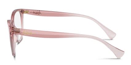 Ralph Lauren RA7135 Clear, Pink glasses - Clear / Pink - Side View