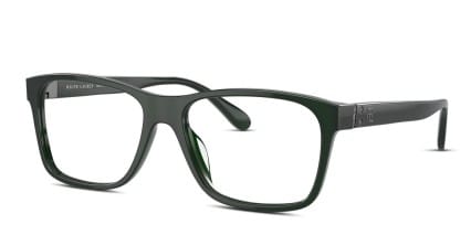 Ralph Lauren RL6240U Green glasses - Green - Angle View