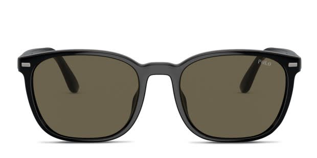 Polo Ralph Lauren PH4208U black frame with brown lenses. Lenses