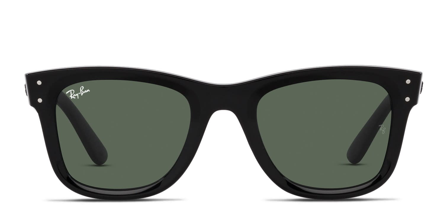 Ray-Ban RBR0502S WAYFARER REVERSE サングラス Ray-Ban RBR0502S Wayfarer Reverse black frame with dark green