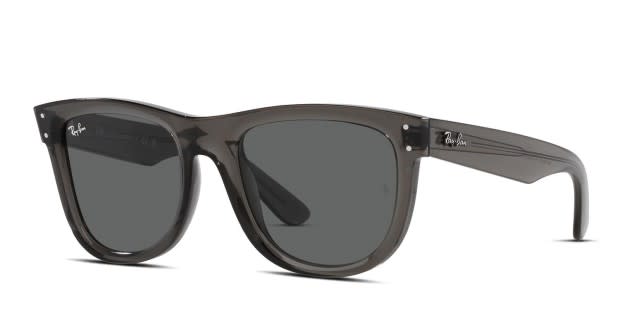 Gray wayfarer sunglasses top
