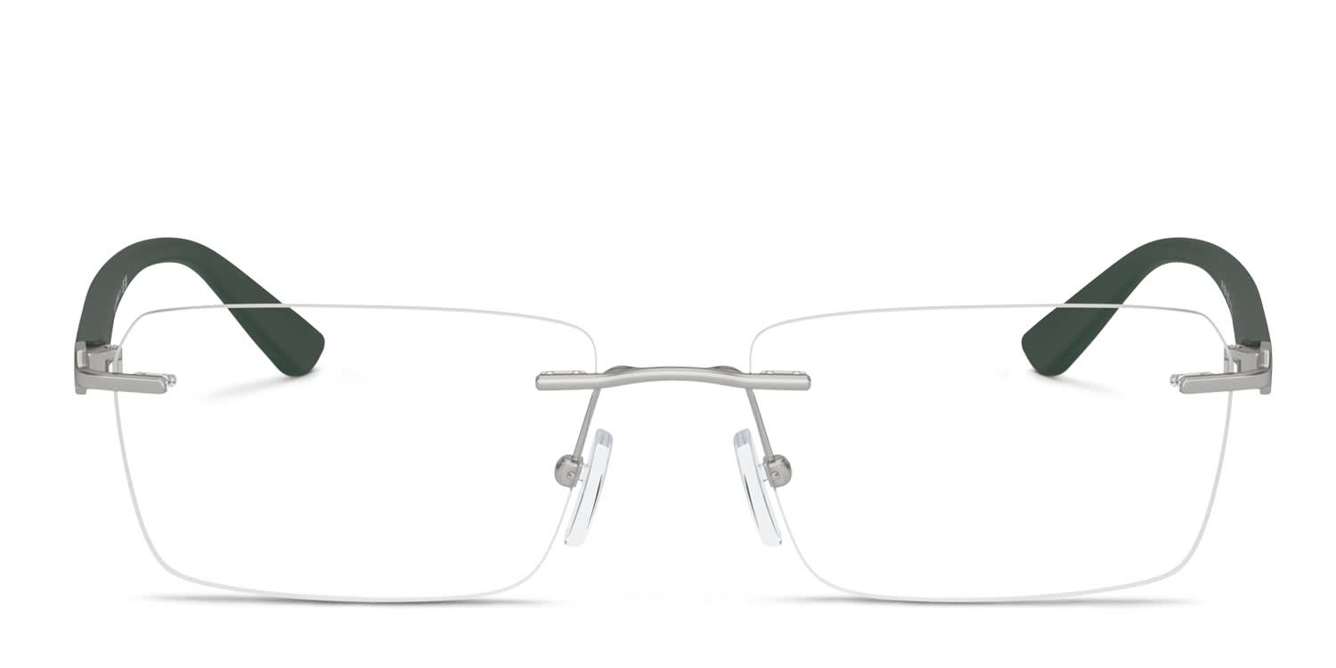 Armani Exchange AX1064 Silver glasses - Silver - Frontal View