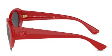 Versace VE4455U Red, Gray glasses - Red / Gray - Side View