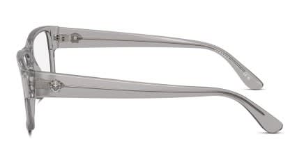 Versace VE3342 Gray, Clear glasses - Gray / Clear - Side View