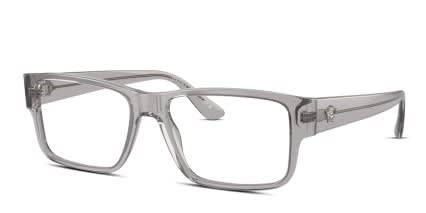 Versace VE3342 Gray, Clear glasses - Gray / Clear - Angle View