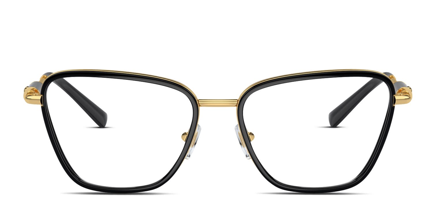 Versace VE1292 Black glasses - Black - Frontal View
