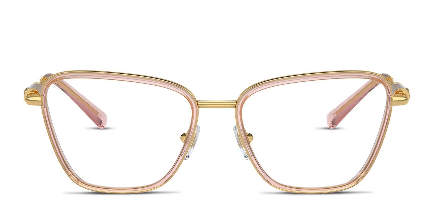 Versace VE1292 Pink, Gold Prescription Eyeglasses