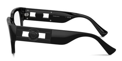 Versace VE3350 Black glasses - Black - Side View