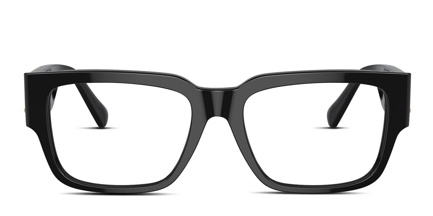 Versace VE3350 Black glasses - Black - Frontal View