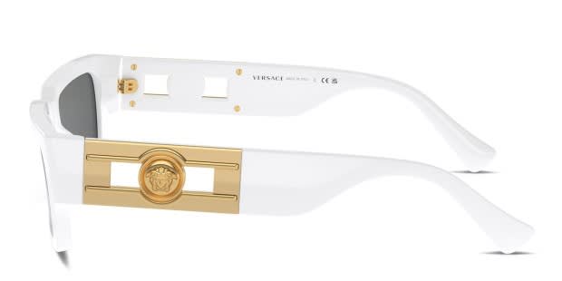 Versace VE4459 White Prescription Sunglasses