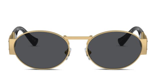Versace VE2264 Gold Prescription Sunglasses