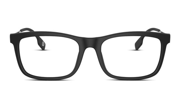 Burberry black frame glasses cheap