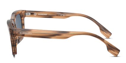 Burberry BE4403 Brown, Blue glasses - Brown / Blue - Side View