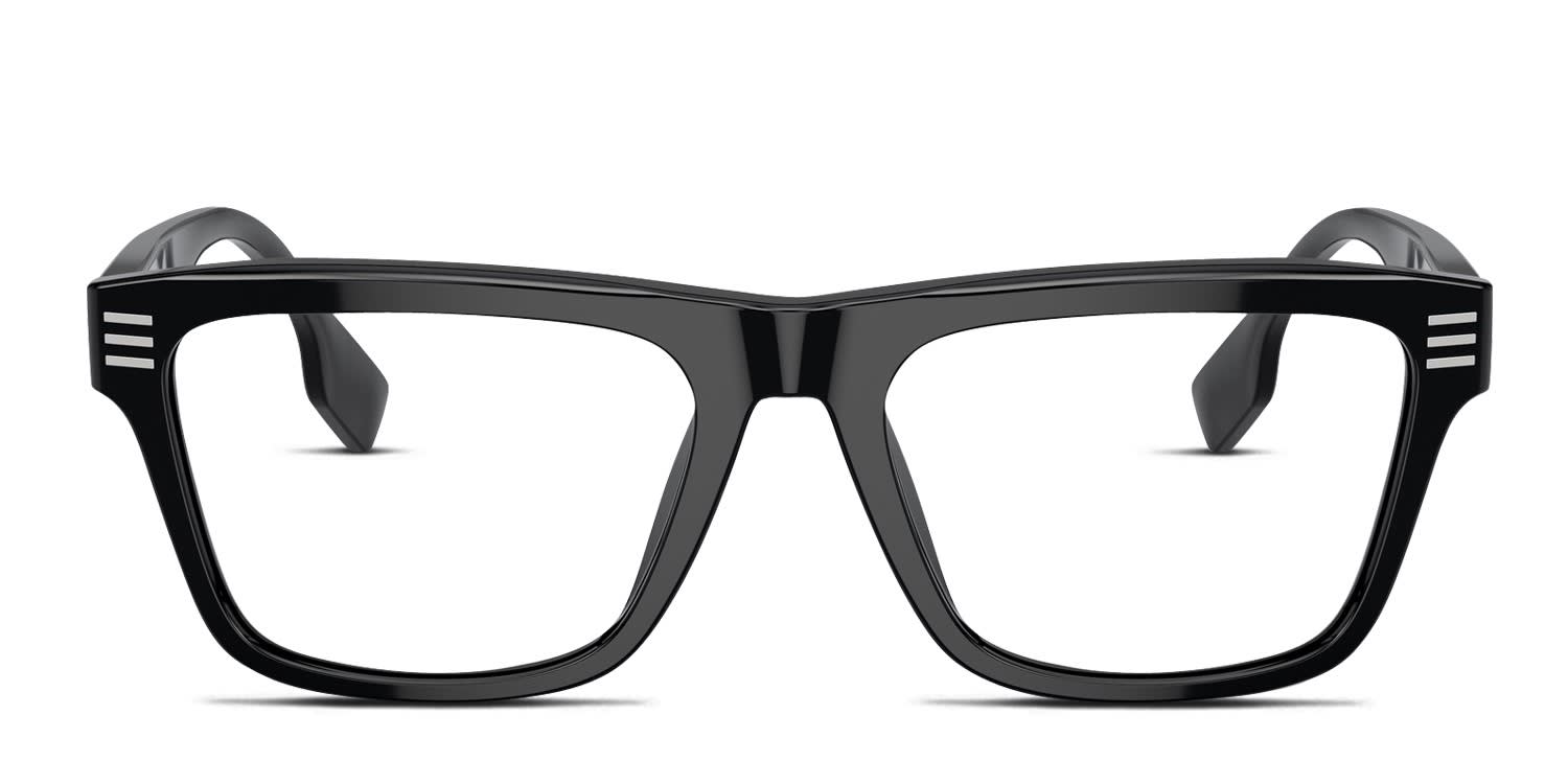 Burberry BE2387 Black glasses - Black - Frontal View