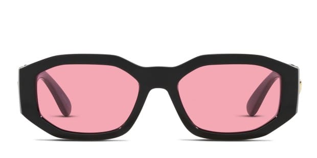 Versace VE4361 Black, Pink Prescription Sunglasses - 50% Off Lenses