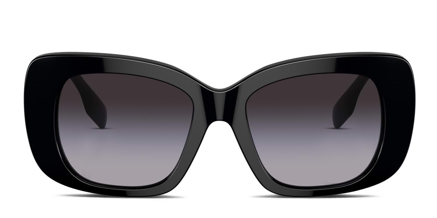 Burberry BE4410 Shiny Black glasses - Shiny Black - Frontal View