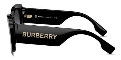 Burberry BE4410 Shiny Black glasses - Shiny Black - Side View