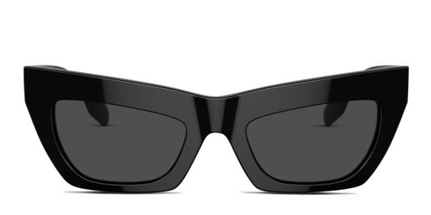 Burberry BE4405 black frame with dark grey lenses. Lenses provide Burberry BE4405 black frame with dark grey lenses. Lenses provide