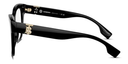 Burberry BE2388 Black glasses - Black - Side View