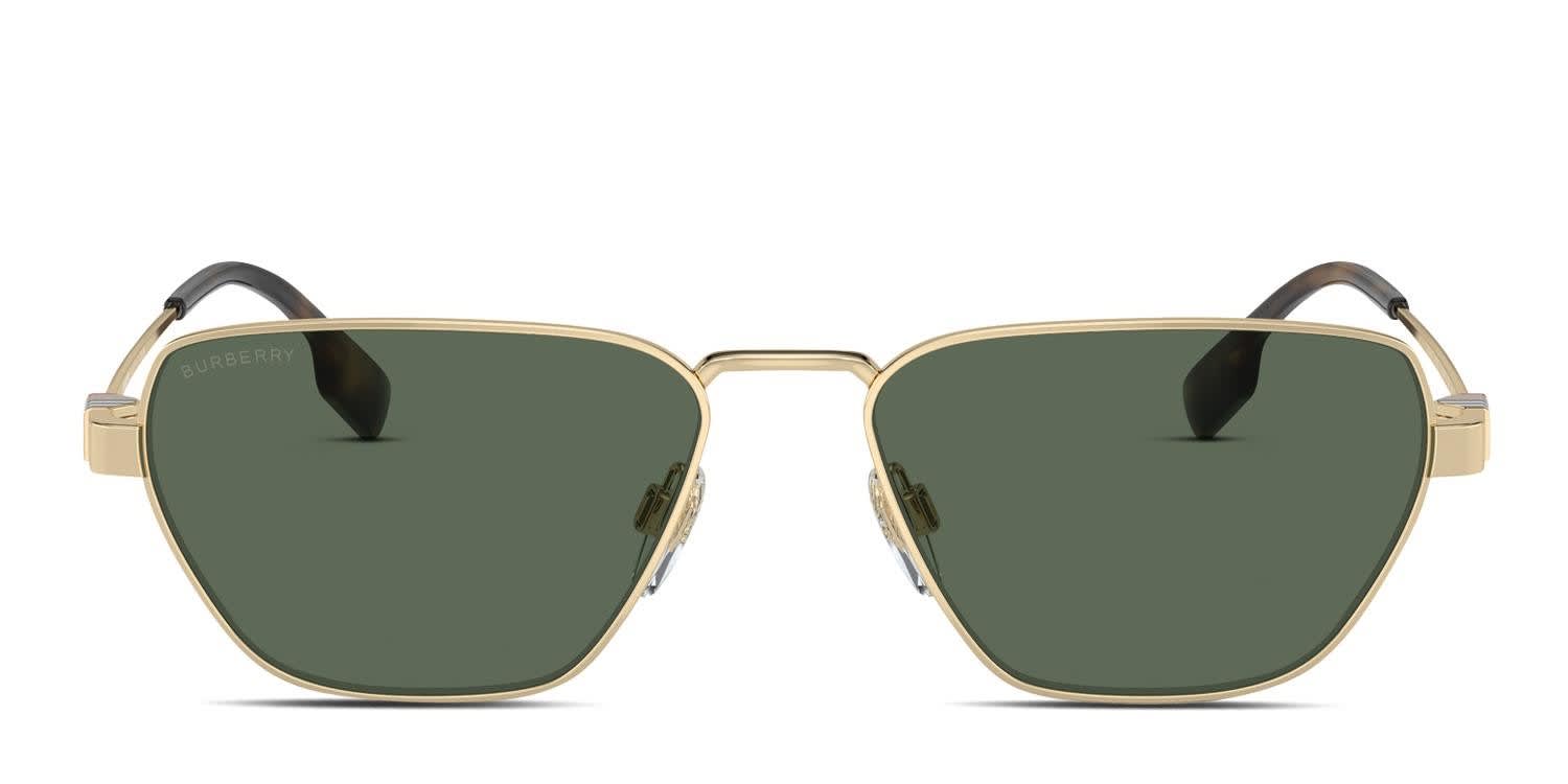 Burberry BE3146 Gold Prescription Sunglasses
