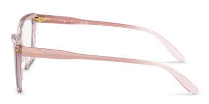 Vogue VO5519 Clear, Pink glasses - Clear / Pink - Side View