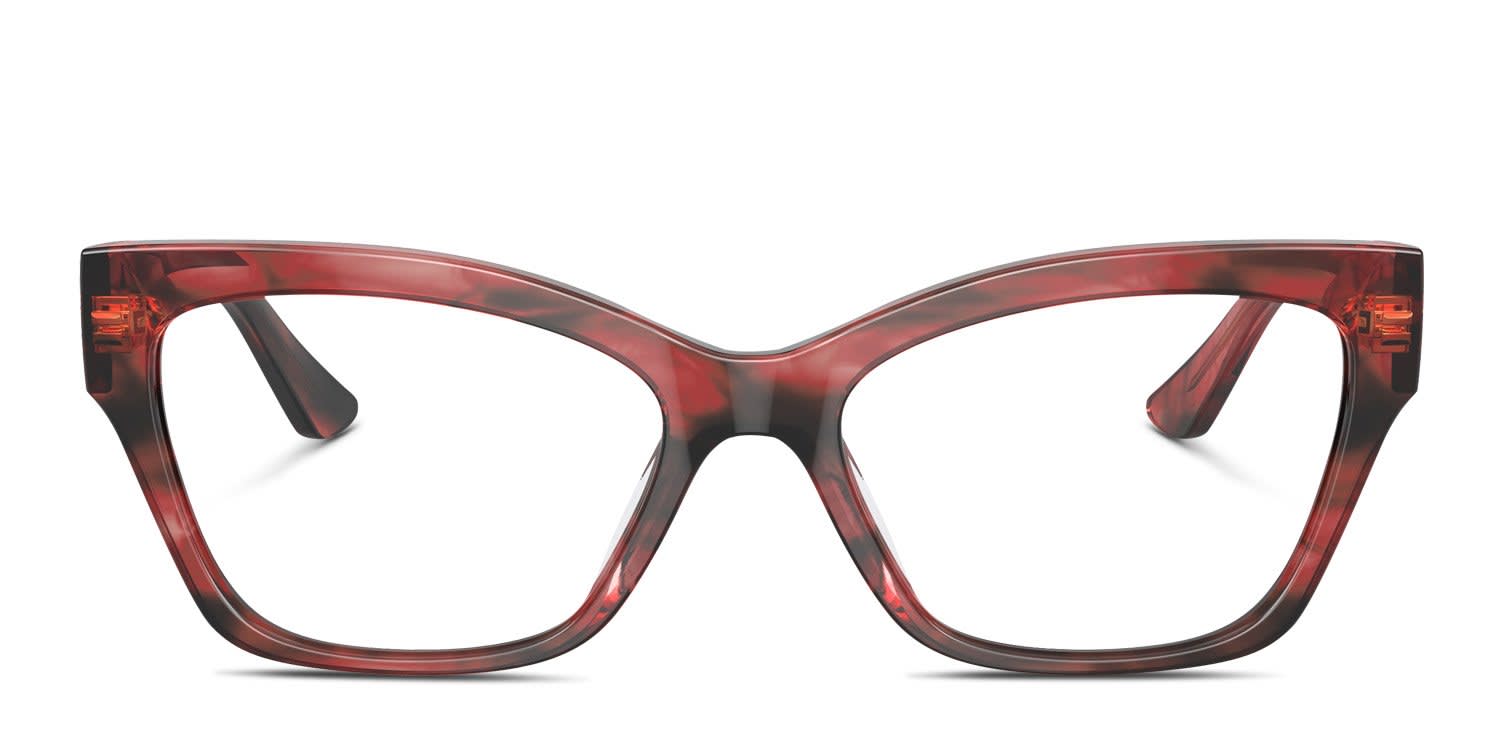 Vogue VO5523 Red, Tortoise glasses - Red / Tortoise - Frontal View