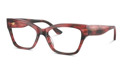 Vogue VO5523 Red, Tortoise glasses - Red / Tortoise - Angle View