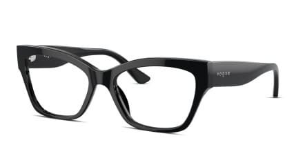 Vogue VO5523 Black glasses - Black - Angle View