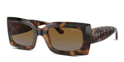 Vogue VO5526S Tortoise, Gray, Brown glasses - Tortoise / Gray / Brown - Angle View